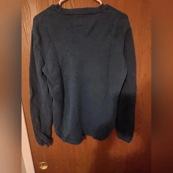 Natural Reflections Teal Knit Pullover - Picture 3 of 3